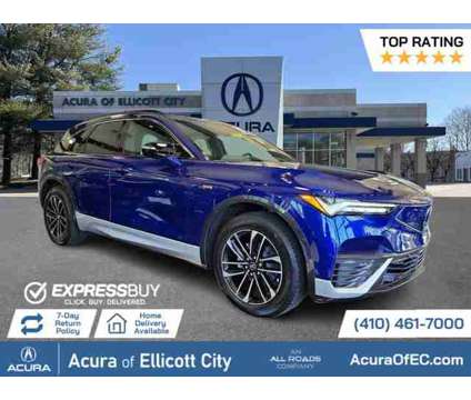 2024 Acura ZDX w/A-Spec Package is a Blue 2024 Acura ZDX Car for Sale in Ellicott City MD