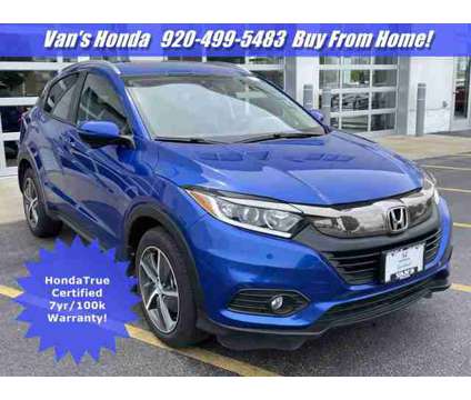 2021 Honda HR-V EX is a Blue 2021 Honda HR-V EX Car for Sale in Green Bay WI