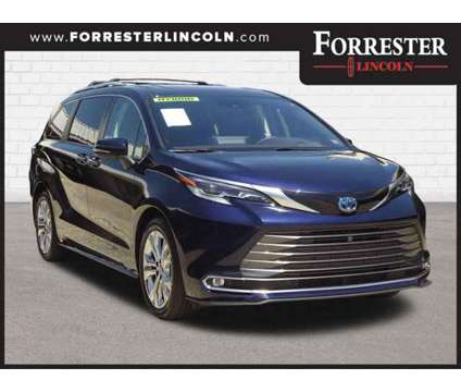 2022 Toyota Sienna Platinum is a Blue, Brown, Silver 2022 Toyota Sienna Car for Sale in Chambersburg PA
