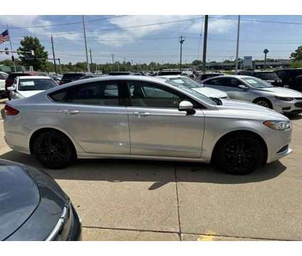 2018 Ford Fusion SE SE is a Silver 2018 Ford Fusion SE Car for Sale in Des Moines IA