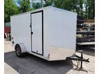 2024 United Trailers UJ 6x12 6’6'' H V Front Enclosed Trailer w/Ramp w