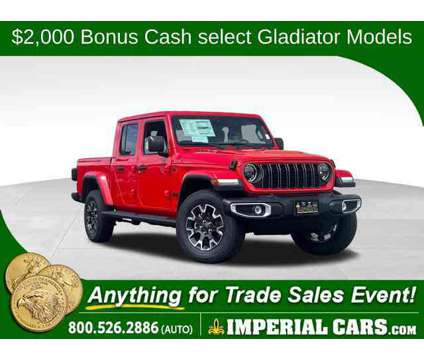 2024 Jeep Gladiator Sport S is a Red 2024 Car for Sale in Mendon MA