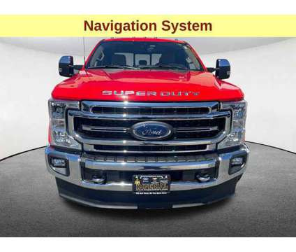 2022 Ford Super Duty F-350 SRW LARIAT is a Red 2022 Ford Car for Sale in Mendon MA