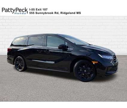 2024 Honda Odyssey Sport is a Black 2024 Honda Odyssey Car for Sale in Ridgeland MS