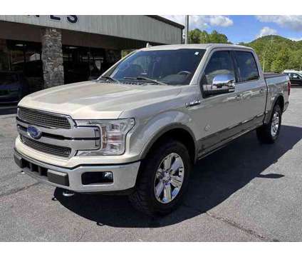 2018 Ford F-150 King Ranch is a Gold, White 2018 Ford F-150 King Ranch Car for Sale in Hayesville NC
