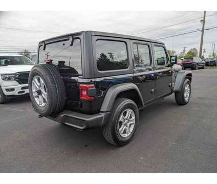 2021 Jeep Wrangler Unlimited Sport S is a Black 2021 Jeep Wrangler Unlimited Car for Sale in Enfield CT