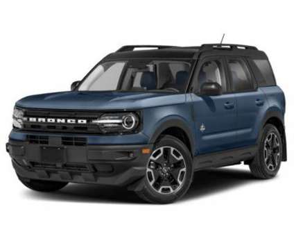 2024 Ford Bronco Sport Outer Banks is a Blue, Grey 2024 Ford Bronco Car for Sale in Dundalk MD