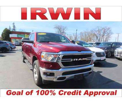 2021 Ram 1500 Big Horn is a Red 2021 RAM 1500 Model Big Horn Car for Sale in Laconia NH