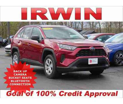 2021 Toyota RAV4 LE is a Red 2021 Toyota RAV4 LE Car for Sale in Laconia NH