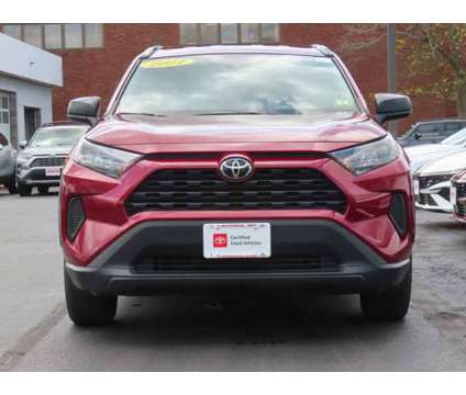 2021 Toyota RAV4 LE is a Red 2021 Toyota RAV4 LE Car for Sale in Laconia NH