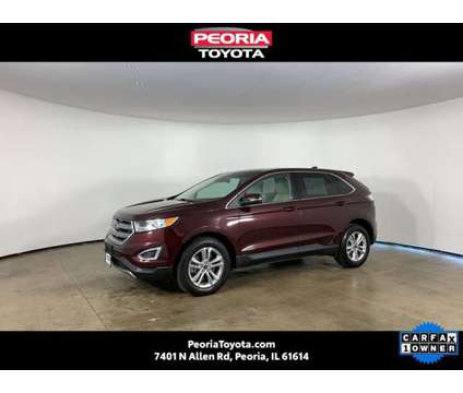 2018 Ford Edge SEL is a Red 2018 Ford Edge SEL Car for Sale in Peoria IL