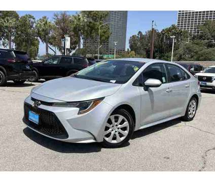 2021 Toyota Corolla LE is a Silver 2021 Toyota Corolla LE Car for Sale in Los Angeles CA