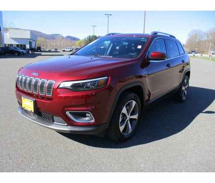 2021 JEEP CHEROKEE Limited is a Red 2021 Jeep Cherokee Limited Car for Sale in Cheshire MA