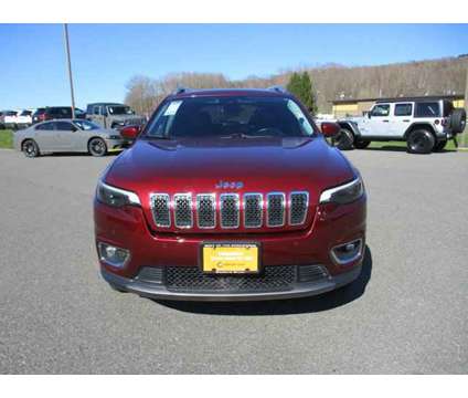 2021 JEEP CHEROKEE Limited is a Red 2021 Jeep Cherokee Limited Car for Sale in Cheshire MA