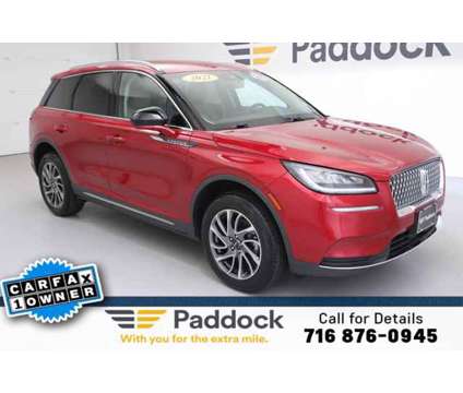2021 Lincoln Corsair Standard is a Red 2021 Car for Sale in Buffalo NY