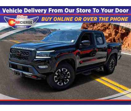 2022 Nissan Frontier PRO-4X is a Black 2022 Nissan frontier Car for Sale in Colorado Springs CO