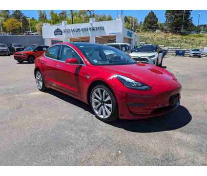 2020 Tesla Model 3 Long Range is a Red 2020 Tesla Model 3 Long Range Car for Sale in Colorado Springs CO