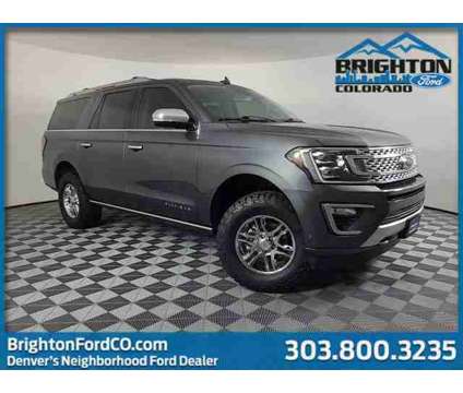 2020 Ford Expedition Max Platinum is a Grey 2020 Ford Expedition Car for Sale in Brighton CO