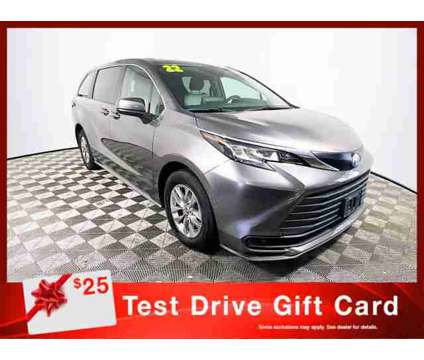 2022 Toyota Sienna LE is a Grey 2022 Toyota Sienna LE Car for Sale in Tampa FL