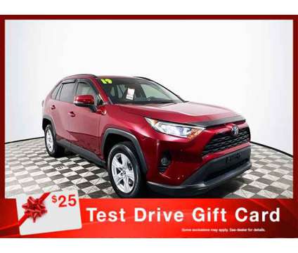 2019 Toyota RAV4 XLE is a Red 2019 Toyota RAV4 XLE Car for Sale in Tampa FL