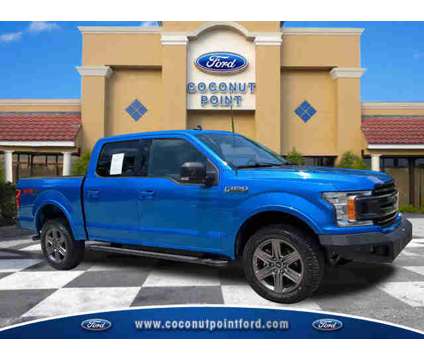 2020 Ford F-150 XLT is a Blue 2020 Ford F-150 XLT Car for Sale in Estero FL