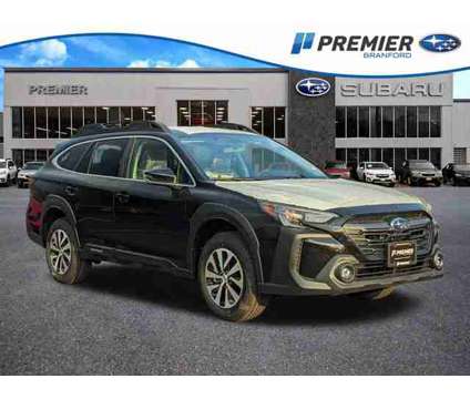 2024 Subaru Outback Premium is a Black 2024 Subaru Outback 2.5i Car for Sale in Branford CT