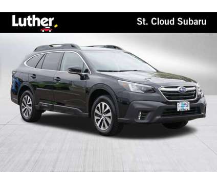 2021 Subaru Outback Premium is a Black 2021 Subaru Outback 2.5i Car for Sale in Saint Cloud MN