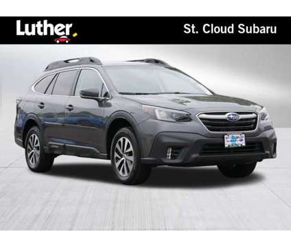 2021 Subaru Outback Premium is a Grey 2021 Subaru Outback 2.5i Car for Sale in Saint Cloud MN
