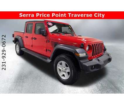 2020 Jeep Gladiator Sport S is a Red 2020 Car for Sale in Traverse City MI