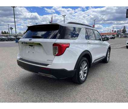 2021 Ford Explorer XLT is a White 2021 Ford Explorer Car for Sale in Traverse City MI