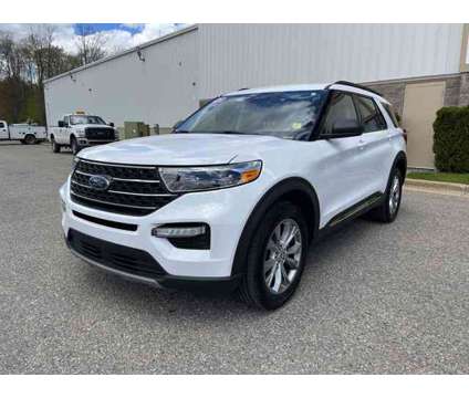 2021 Ford Explorer XLT is a White 2021 Ford Explorer XLT Car for Sale in Traverse City MI
