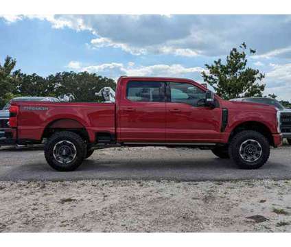 2024 Ford Super Duty F-250 SRW Lariat is a Red 2024 Ford Car for Sale in Sarasota FL