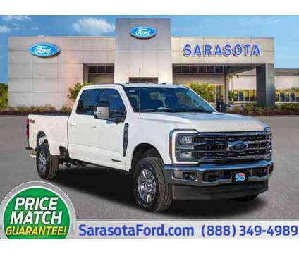 2024 Ford Super Duty F-350 SRW Lariat is a White 2024 Ford Car for Sale in Sarasota FL