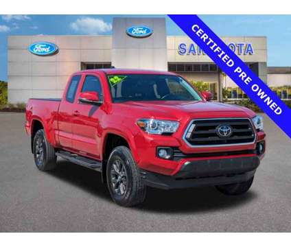 2022 Toyota Tacoma SR5 is a Red 2022 Toyota Tacoma SR5 Car for Sale in Sarasota FL