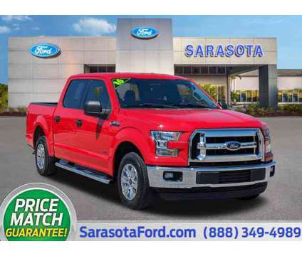 2016 Ford F-150 XLT is a Red 2016 Ford F-150 XLT Car for Sale in Sarasota FL