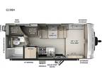 2024 Forest River Forest River RV Rockwood GEO Pro G19BH 20ft