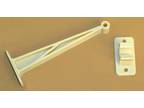 Entry Door Holder, Colonial White, 3" - S10-311424