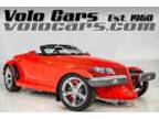 1999 Plymouth Prowler 324 actual miles. Mint condition, ready for your