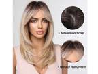 Long Blonde Synthetic Hair