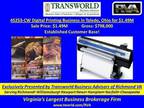 Business For Sale: Digital Printing Business