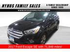 2017 Ford Escape Black, 72K miles