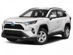 2019 Toyota RAV4 Hybrid White, 44K miles