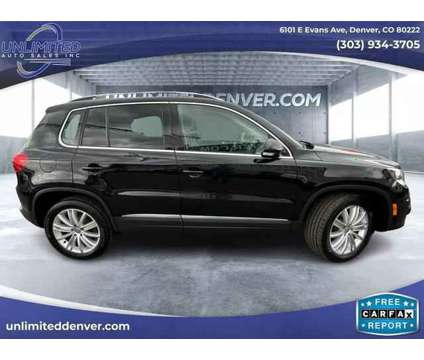 2013 Volkswagen Tiguan for sale is a Black 2013 Volkswagen Tiguan Car for Sale in Denver CO