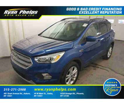2018 Ford Escape for sale is a Blue 2018 Ford Escape Car for Sale in Auburn NY