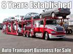 Business For Sale: 8 Year Established Car Transport Brokerage For Sale