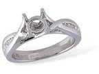 14k Semi-Mount Engagement Ring