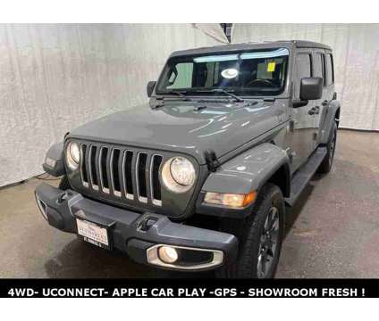 2021 Jeep Wrangler Unlimited Sahara 4WD is a Grey 2021 Jeep Wrangler Unlimited Sahara SUV in Saint Charles IL