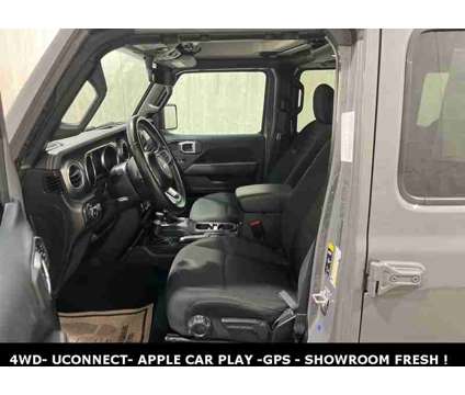 2021 Jeep Wrangler Unlimited Sahara 4WD is a Grey 2021 Jeep Wrangler Unlimited Sahara SUV in Saint Charles IL