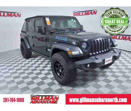 2018 Jeep Wrangler Unlimited Sport S is a Black 2018 Jeep Wrangler Unlimited SUV in Houston TX