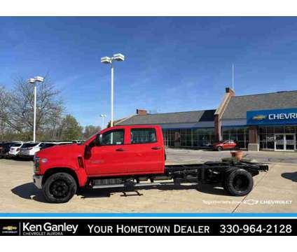 2024 Chevrolet Silverado 4500HD Work Truck is a Red 2024 Chevrolet Silverado Truck in Aurora OH
